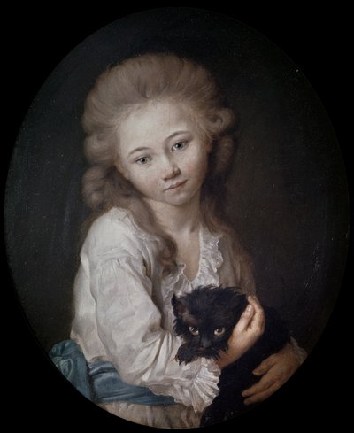 スピリットオブバキュラードダルノー、1776 作： Jean Baptiste Greuze